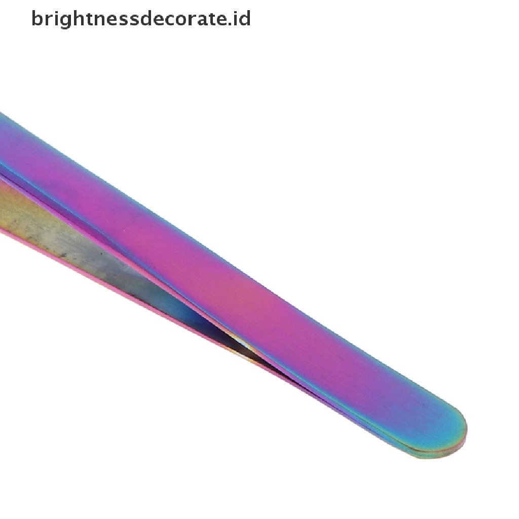 [Birth] 4pcs Set Pinset Ekstensi Bulu Mata Profesional Chameleon Tweezer Kit [ID]