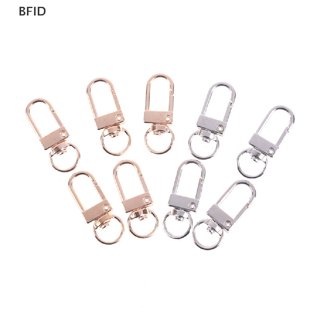 [BFID] 10pcs Kait Lobster Clasp 13 * 34mm Untuk Rantai Kalung &amp; Gelang Membuat Perhiasan DIY [ID]