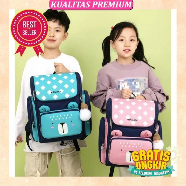 Tas Sekolah Anak Perempuan Sd Smp Sma Kelas 1 2 3 4 5 6 7 8 9 10 11 12 Import Kuliah Kekinian Anti A
