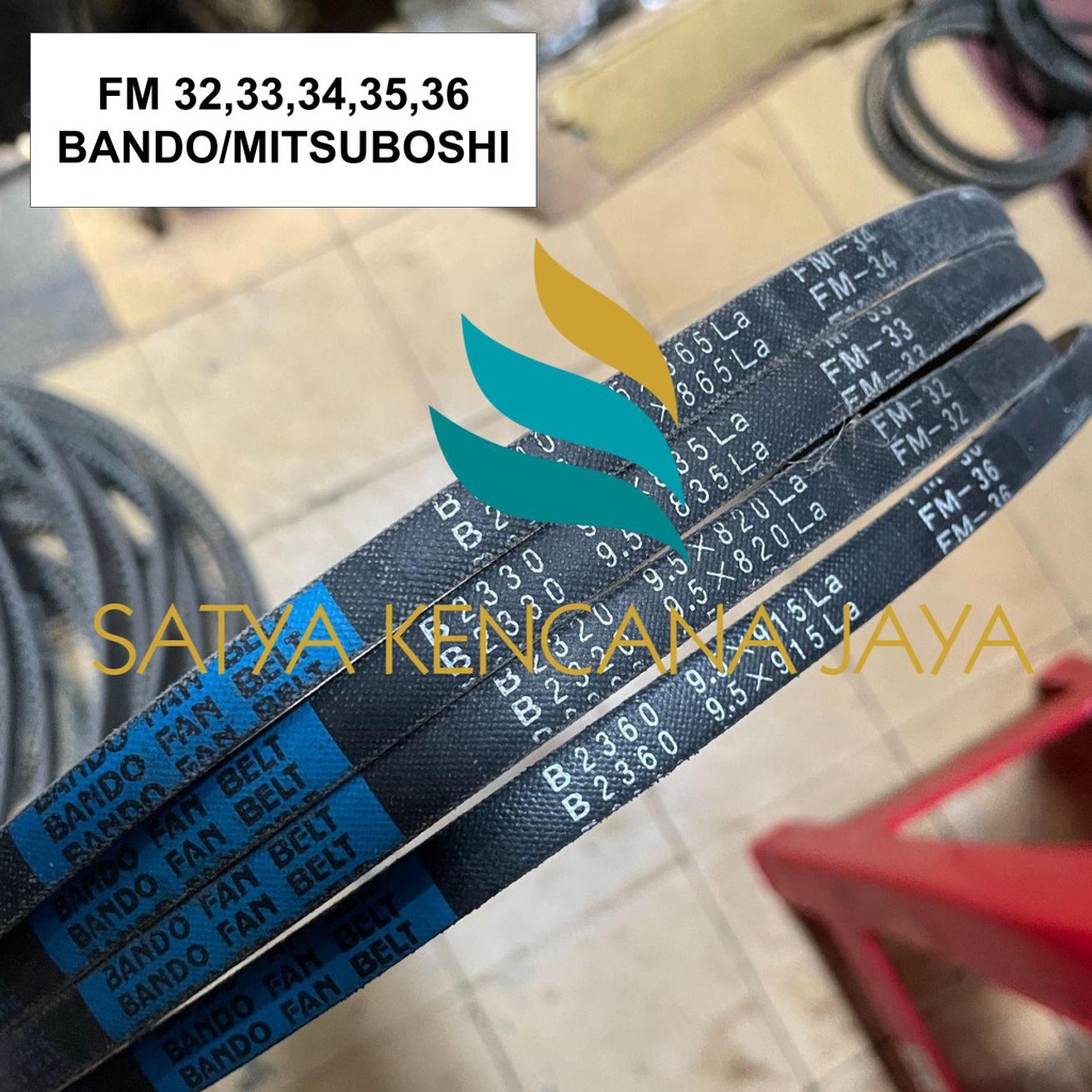 Jual FAN BELT TALI KIPAS FM 24 FM 25 FM 26 FM 27 FM 28 FM 29 FM 30 FM