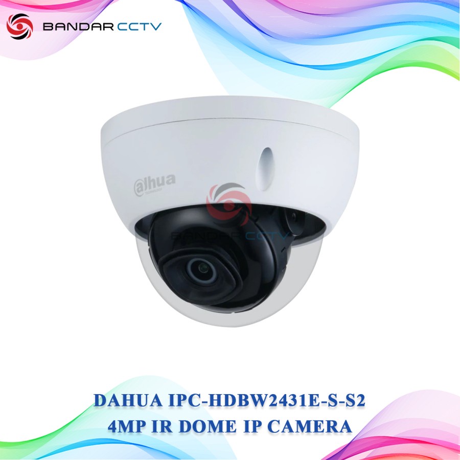 Dahua IPC HDBW2431E S S2 4MP IR Dome IP Camera