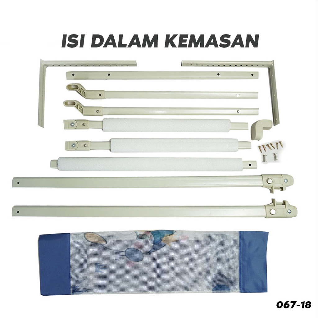 [TJ] 067-18 Pembatas Pengaman Kasur Bayi Bedrail Safety Guard