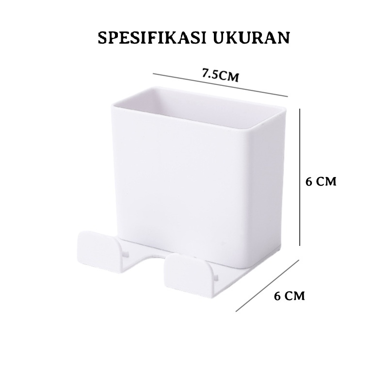 [EIKE] RAK GANTUNG HP DAN REMOTE 2 IN 1 / RAK CHARGER TERBARU / REMOTE HANGER TEMPEL / RAK HP / RAK REMOTE / KOTAK REMOTE