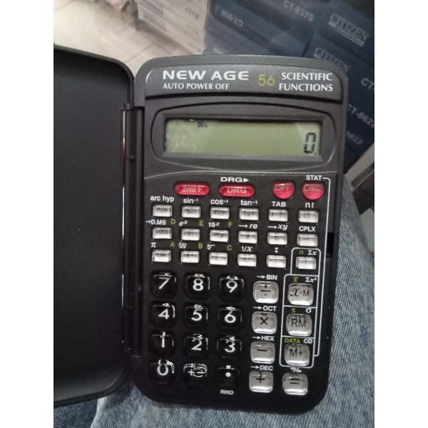 

Terlaris ✨ - ️COD kalkulator CitizenCT-108 dan new age scientofic calculator3.1.23