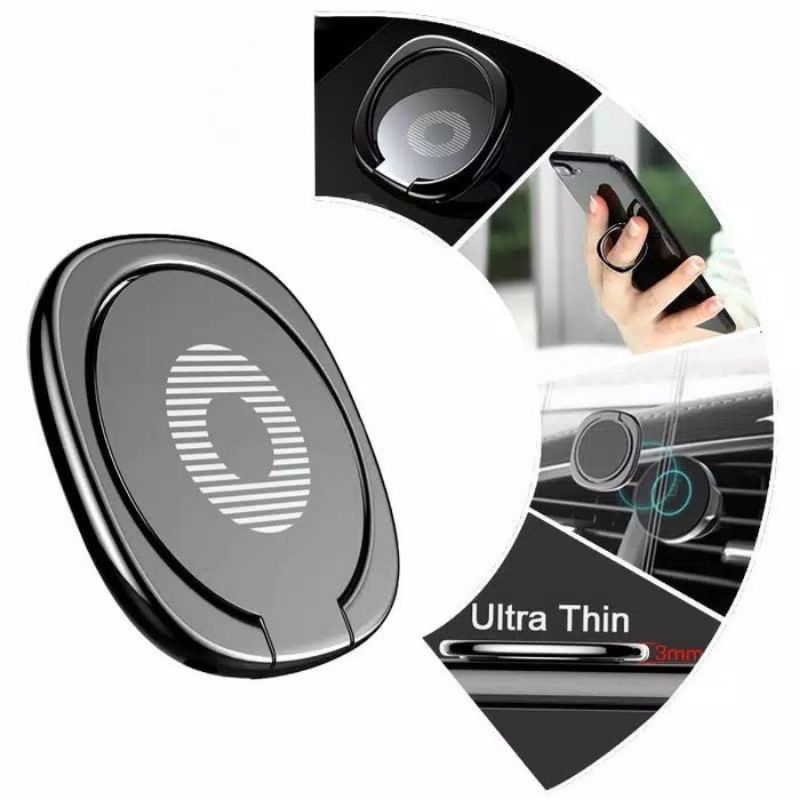 Ultra thin iring phone magnetic holder HP