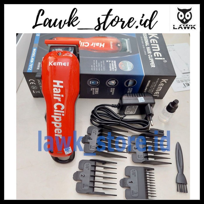KEMEI KM 707z alat mesin cukur rambut kemei km-707z limited edition