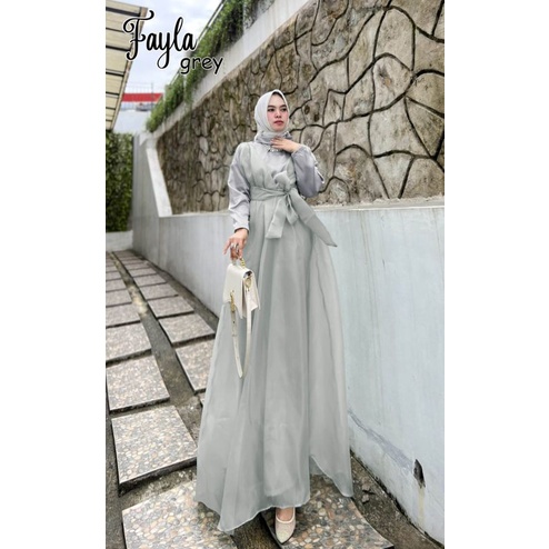 FAYLA gamis kondangan gamis pesta muslimah