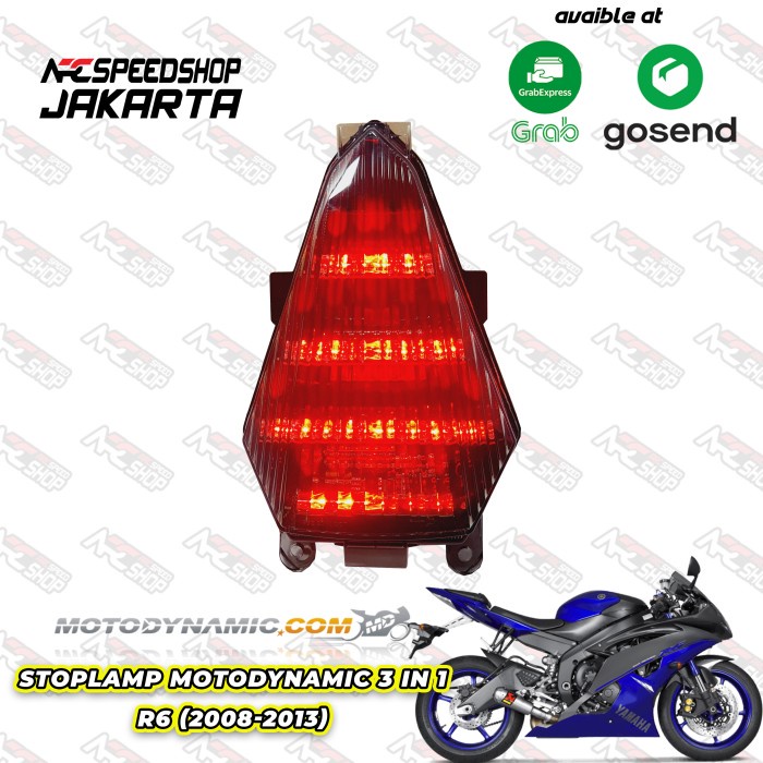 Stoplamp 3In1 Motodynamic Lampustop Motodynamic Yamaha R6 #Original