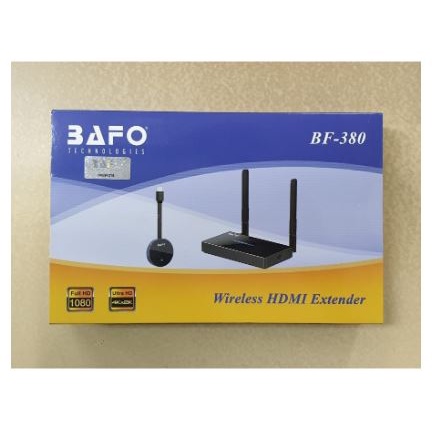 Wireless hdtv extender bafo 4k UHD 50m rx tx dual band wifi antenna with audio vga type-c for pc stb laptop camera phone DV bf-380 bf380