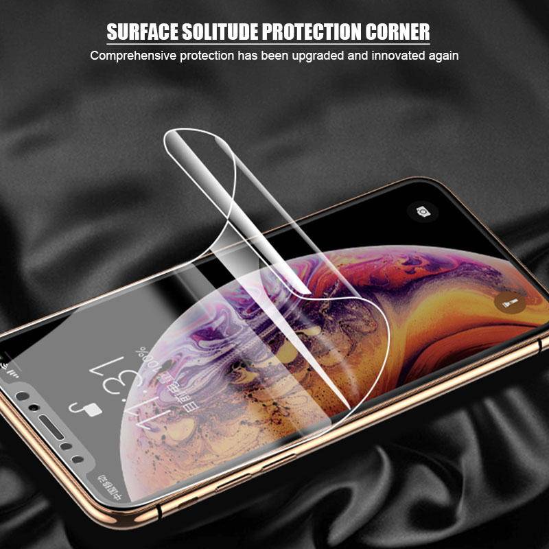 Untuk Iphone6 6s 7 8 Plus SE 2020 2022 X Xs XR Max HD Hydrogel Film Pelindung Layar Bukan GlassFor iPhone 14 13 12 11 Pro Max Mini Plus Matte Film