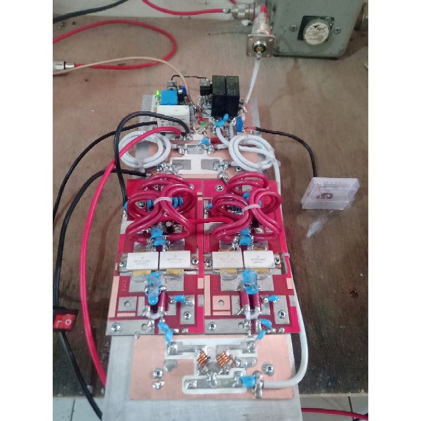 BOOSTER 144 MHZ 800-900 WATT KIT LENGKAP PROTEK
