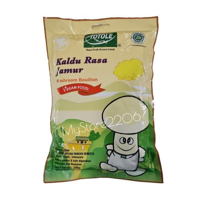 

7.7 Flash Sale TOTOLE Kaldu Rasa Jamur HALAL 200gram / Mushroom Bouillon (200 gram) (sedang)