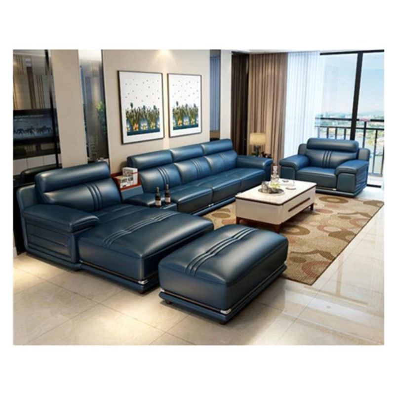 Sofa kulit Luxury super empuk ( MBTECH )