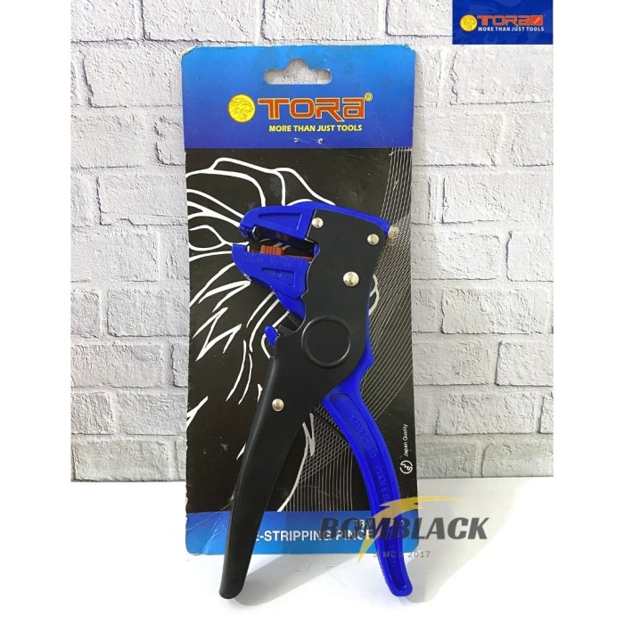 TORA Tang Kupas Kabel Model F Listrik Potong Gunting Wire Stripper