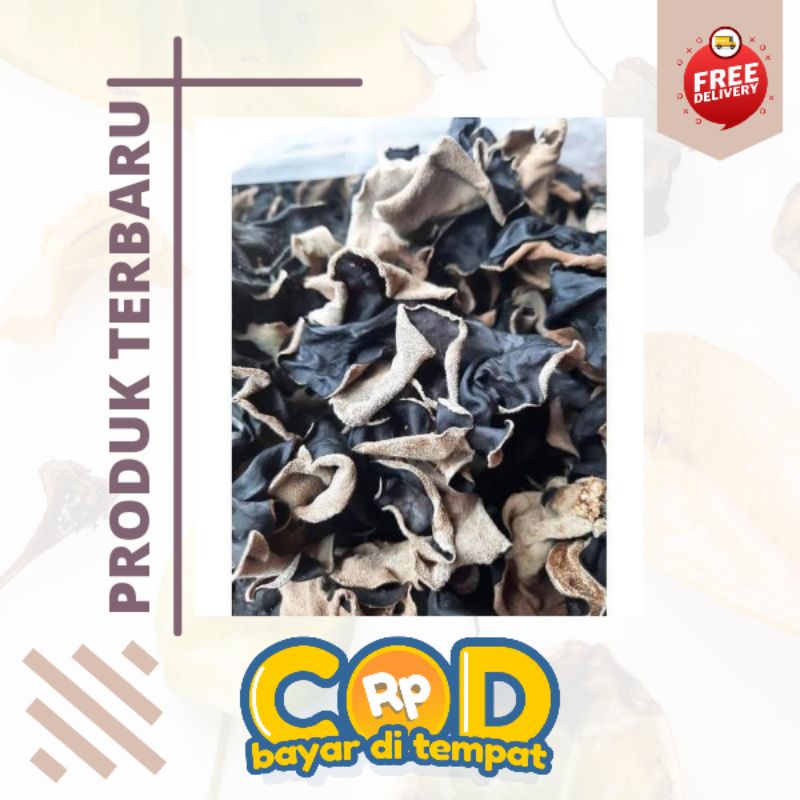 

Jamur kuping kering SUPER - 1kg - grade A