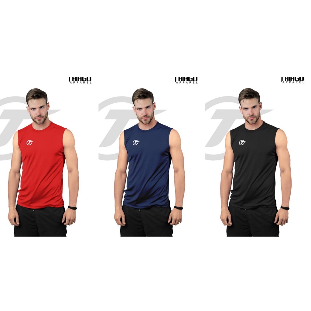 ATASAN SINGLET KAOS OLAHRAGA// SINGLET KAOS BOLA POLOS// BAJU BOLA SINGLET DEWASA //SINGLET VOLI