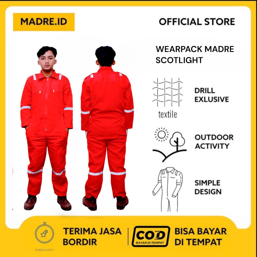 Wearpack Scotlite Seragam Lapangan Kerja Safety Seragam Safety Seragam bengkel