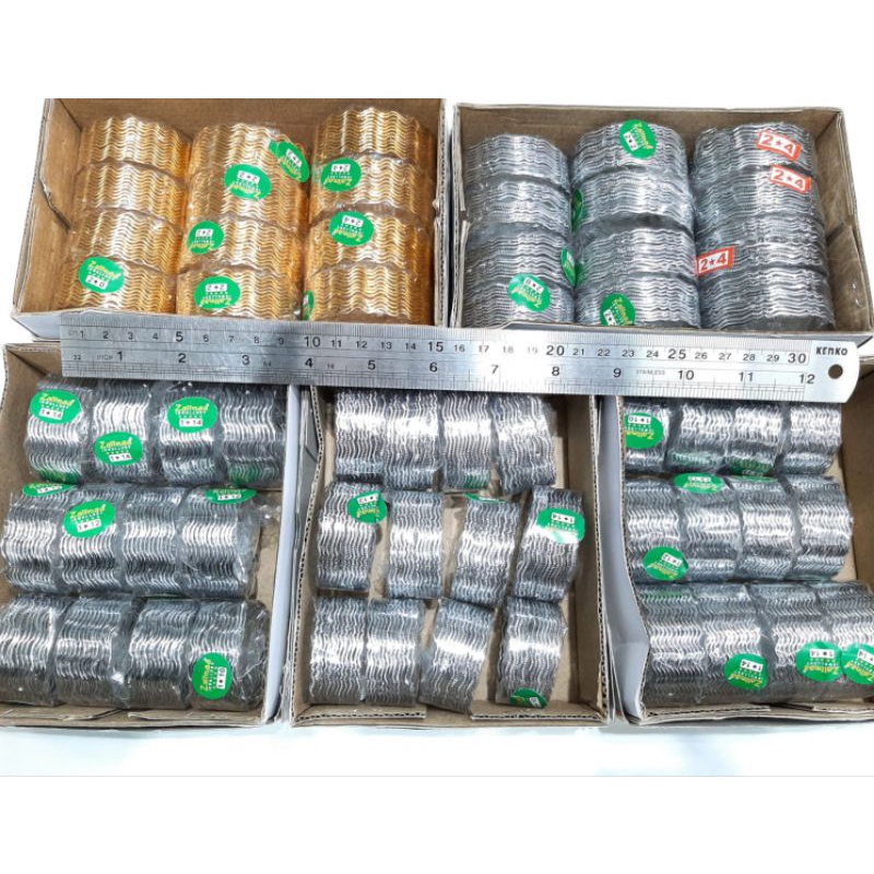 Gelang Iron Keroncong 12sets Per Box Grosir