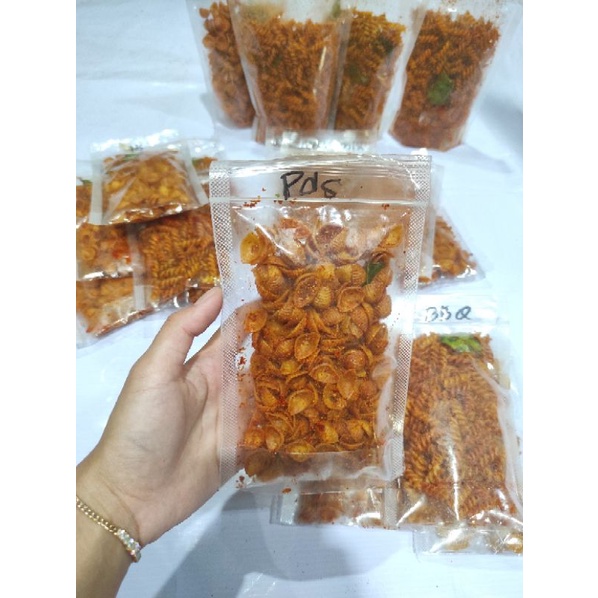 

Makaroni Kerang Pedas isi 100 gr / 200 gr