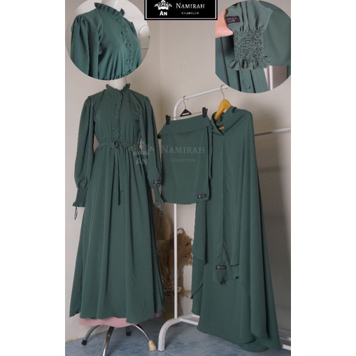 AN NAMIRAH COLLECTION / gamis SET BILQIS