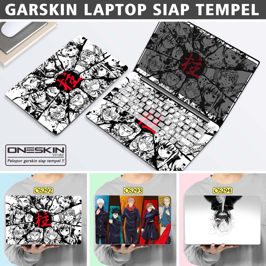 Garskin Sticker Laptop Protector Macbook Full Body Bottom Bezel Palmrest Skin Manga Series Tokyo Ghoul