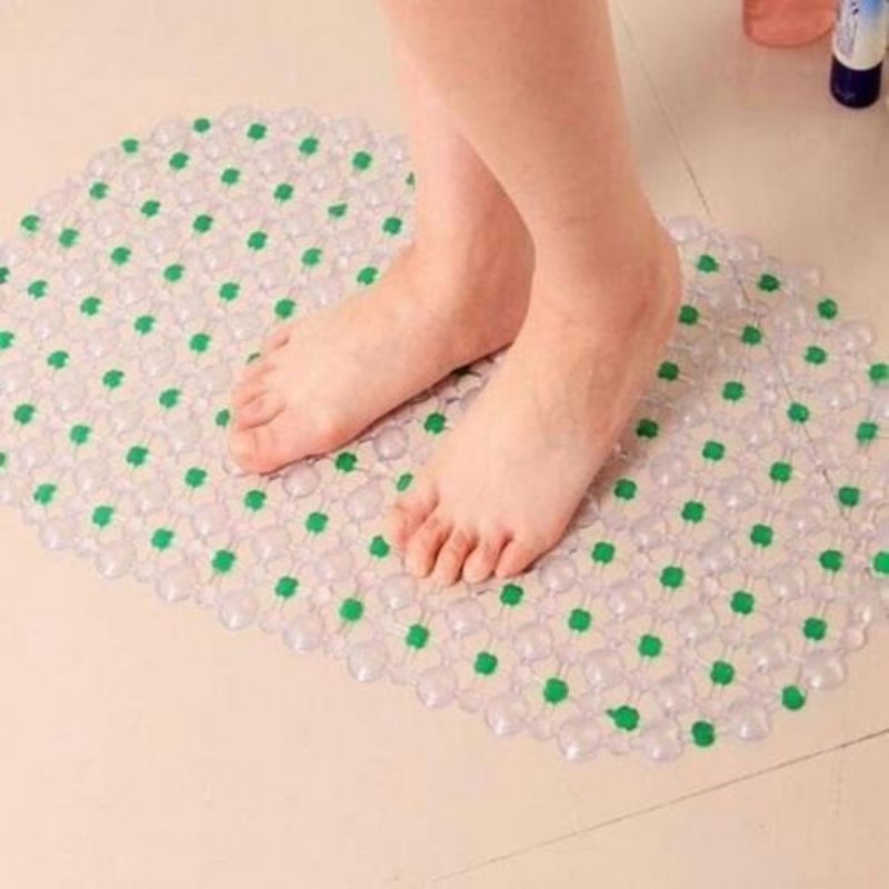 (SerbaSerbi)Alas Lantai Kamar Mandi Pvc Anti Slip Anti Licin / Keset Kamar Mandi  Bath Mat Asm Terlaris