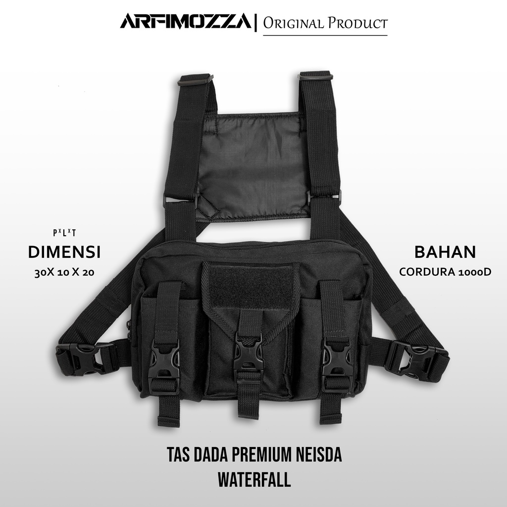 TAS DADA ROMPI PRIA ORIGINAL NEISDA / TAS DADA TACTICAL PRIA ORIGINAL / CHEST RIG BAG ORIGINAL NEISDA WATERFALL