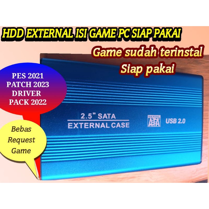 Hdd harddisk EXTERNAL ISI GAME PC YANG SIAP JALANKAN TANPA INSTAL DULU