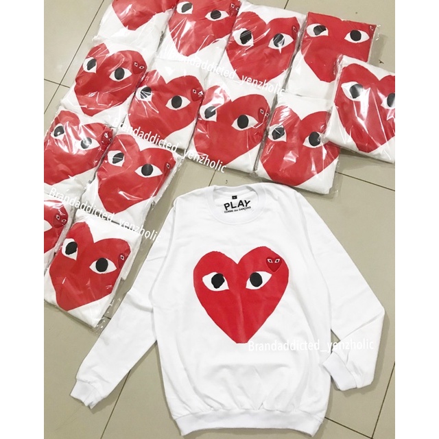 LOVE GARCON PLAY CDG - NATAL IMLEK CNY DRESS 2023 LEBARAN PASANGAN FAMILY KELUARGA AYAH ANAK KIDS KA