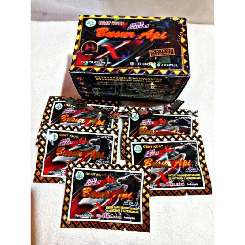 KAPSUL BUSUR API ORIGINAL STAMINA