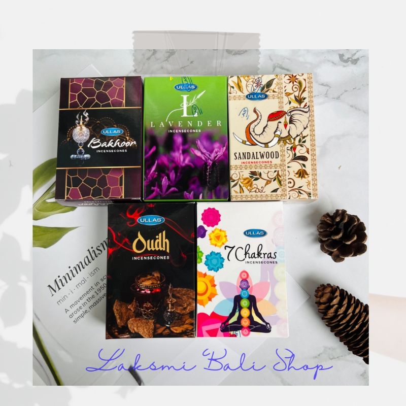 Hio Dupa Buhur Kerucut Wangi Ullas Aromatherapy | Dupa Kerucut