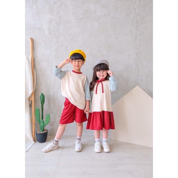 TOBELI KEIKO GIRL DRESS ANAK BAJU DRESS ANAK PEREMPUAN 6 BULAN - 8 TAHUN