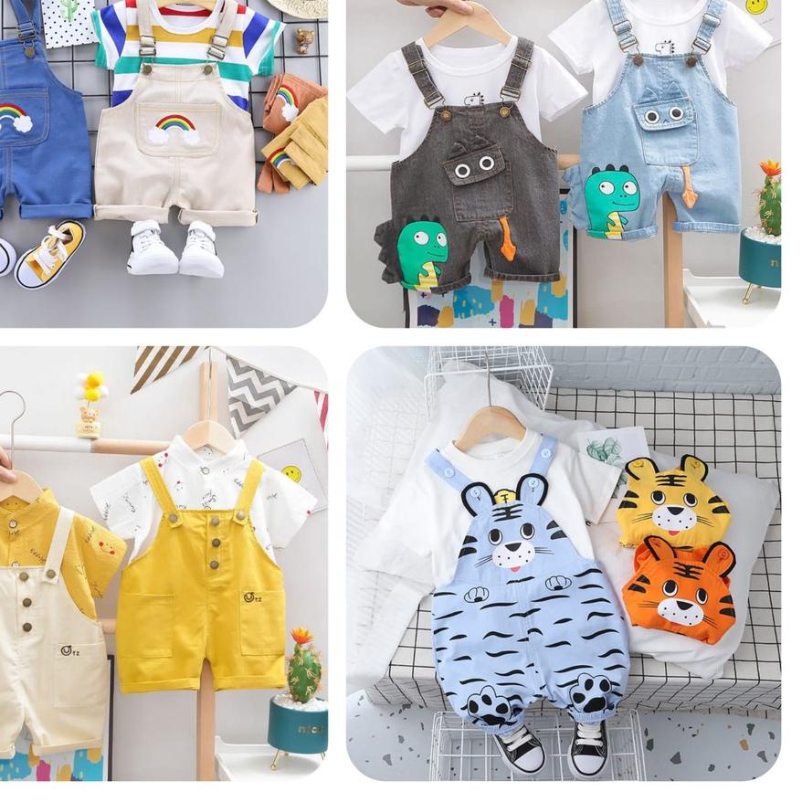 Terbaru [FG2] 0-4TAHUN BAJU KODOK ANAK LAKI-LAKI KUALITAS IMPORT/ BAJU KODOK BAYI LAKI-LAKI/SETELAN 