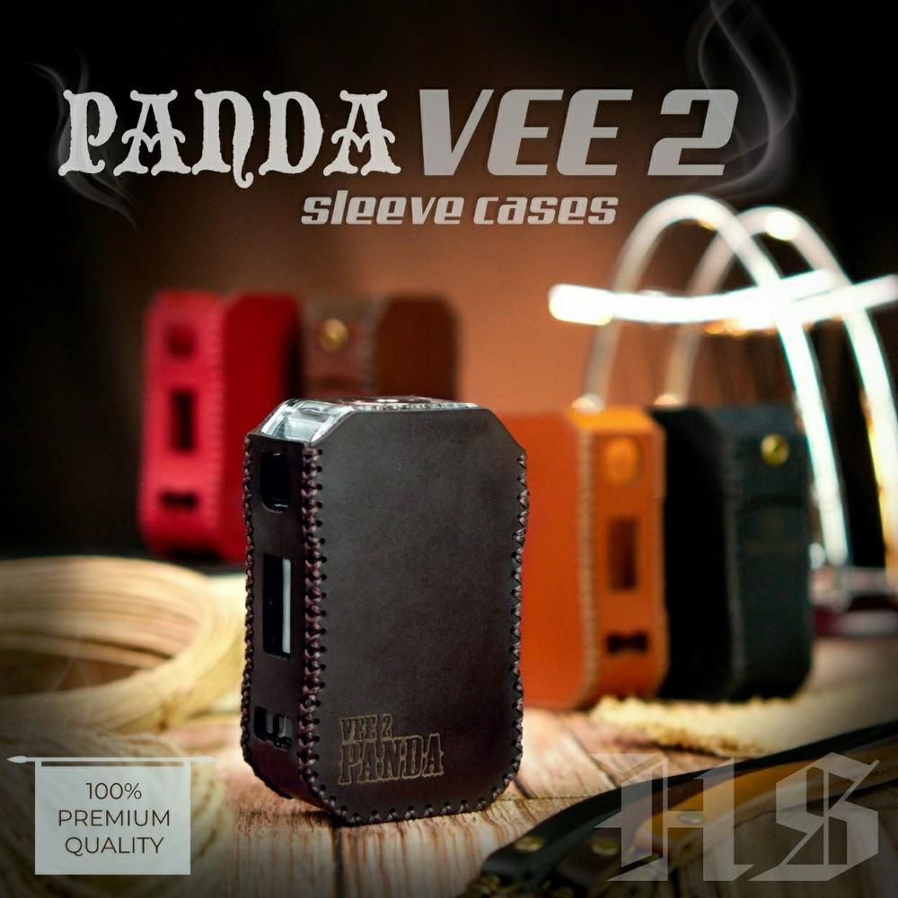 

Berkualitas! Lanyard included panda vee 2 sleeve case tali lanyard / holder case panda vee 2 leather sleeve