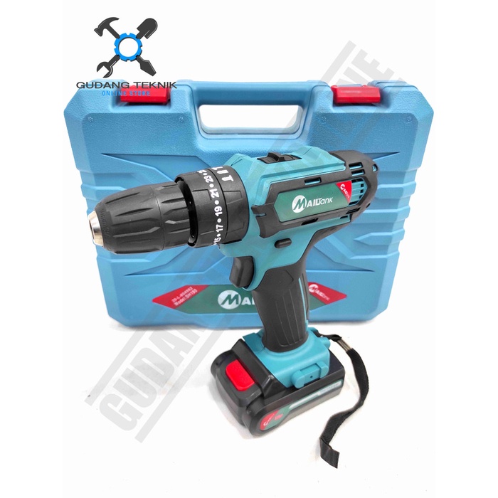 Mesin Bor Tangan BATERAI 10mm 32 Volt SH190 MAILTANK X KKO12 KKO / Impact Drill CORDLESS Bor Besi Kayu Beton 10 MM 32V KKO 12 SH 190 KKO X MAILTANK