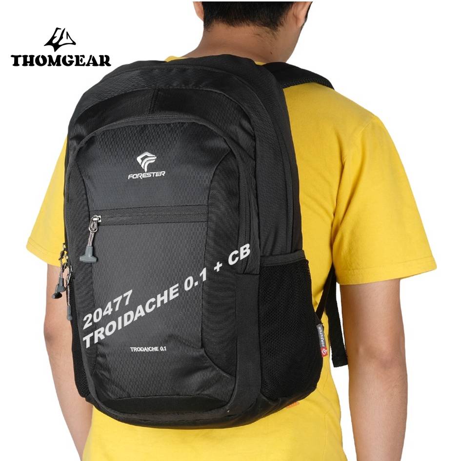 Forester 20477 Tas Ransel Trodaiche 0.1 + Coverbag Tas Laptop Pria Wanita Ransel Daypack Thomgear Paiton Probolinggo