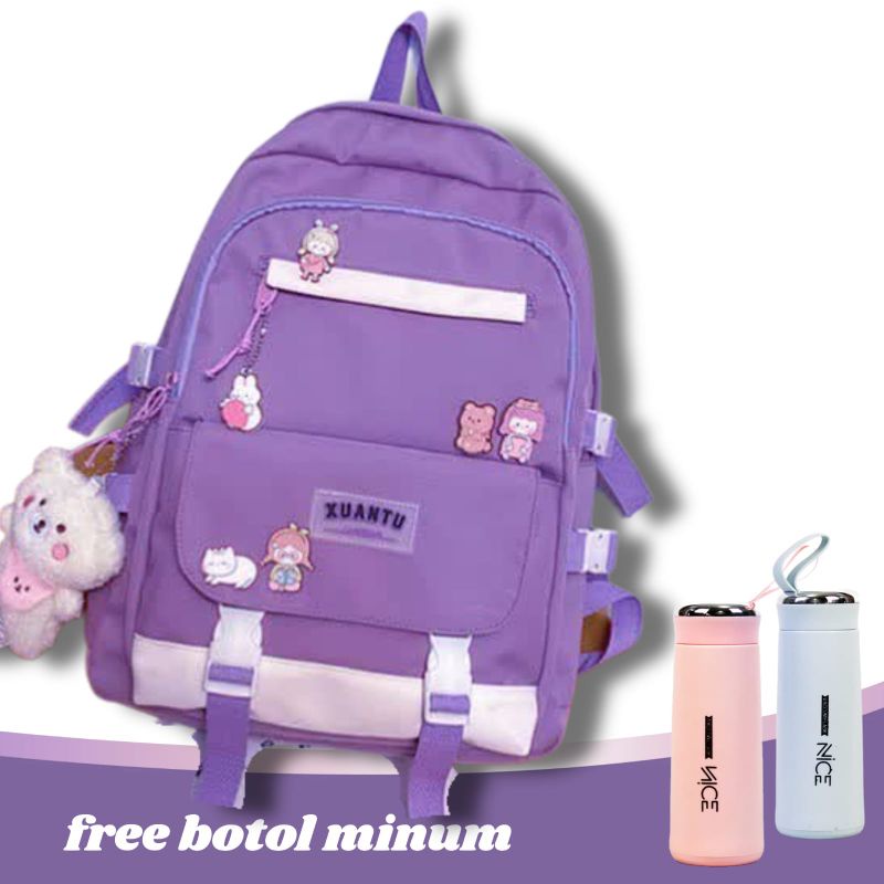 Tas Ransel Wanita Terbaru Tas Ransel Sekolah Wanita Tas Cute Girlso