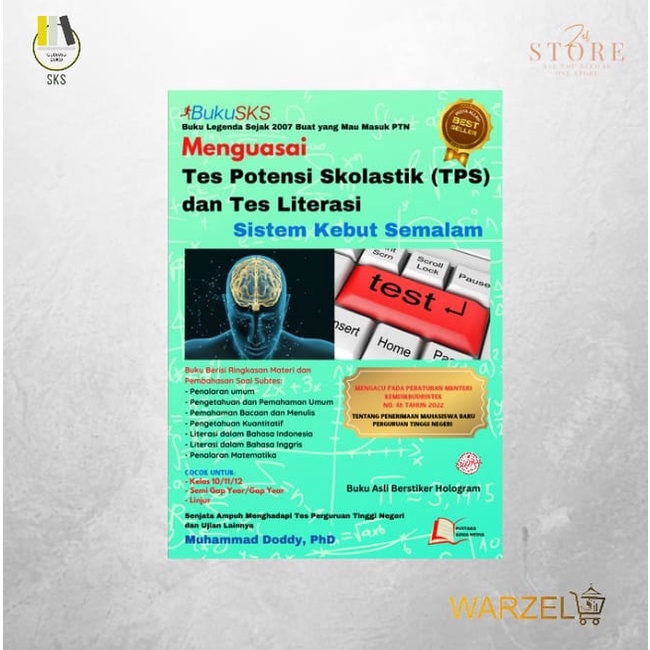 MENGUASAI TES POTENSI SKOLASTIK DAN TES LITERASI SNBP/SNBT SKS