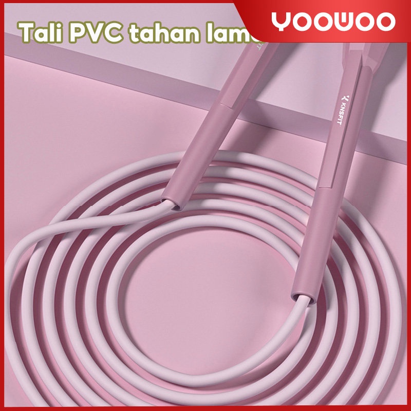 Skipping rope / lompat tali / alat olahraga / skipping portable / loncat tali