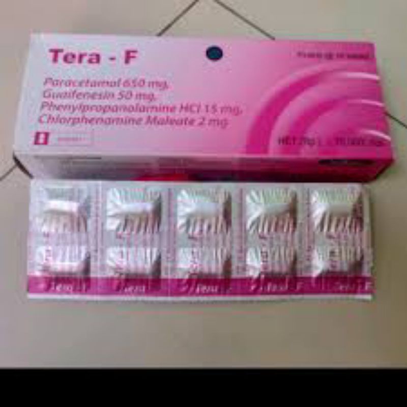 Tera F | Obat Demam | Sakit Kepala | Flu | Batuk