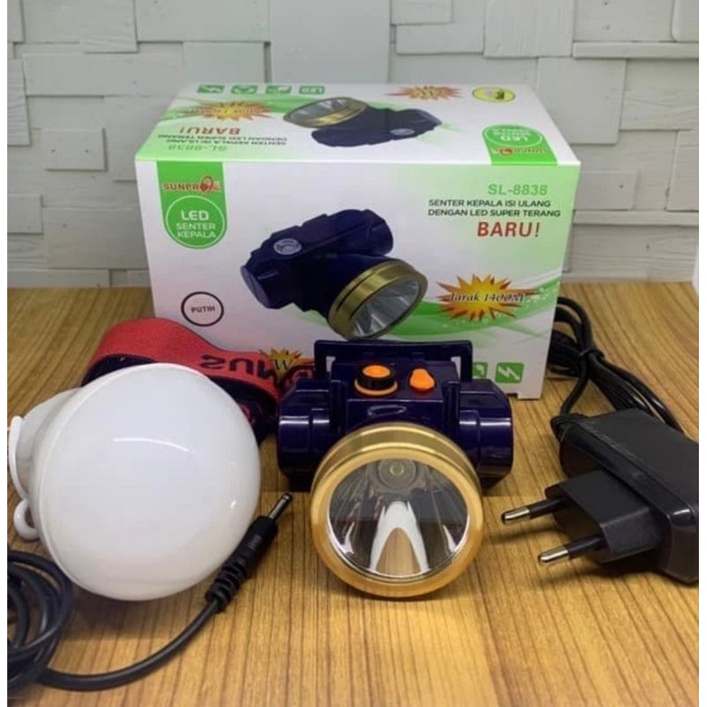 Sunpro Senter Kepala 7 Watt SL 8838