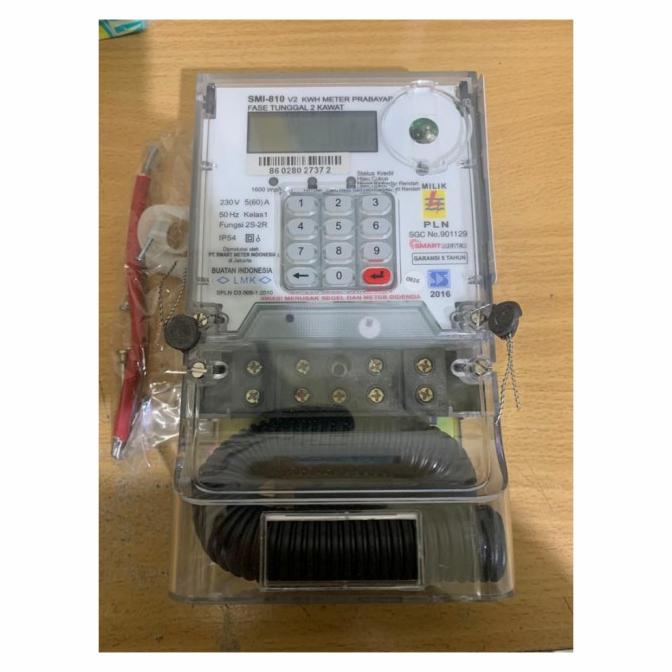 KWH TOKEN PRABAYAR MEREK SMART METER