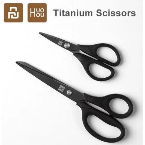

HUOHUO D05 Scissors Titanium Plated Gunting Kertas Kain Tajam SET 2PCS