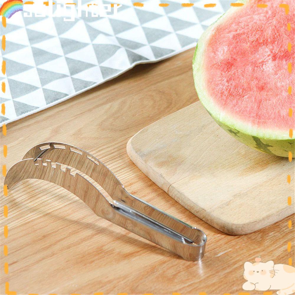 Solighter Watermelon Slicer Multifungsi Aksesoris Dapur Artefak Semangka Klip