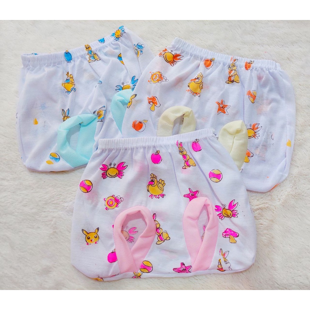 3 PCS celana POP motif