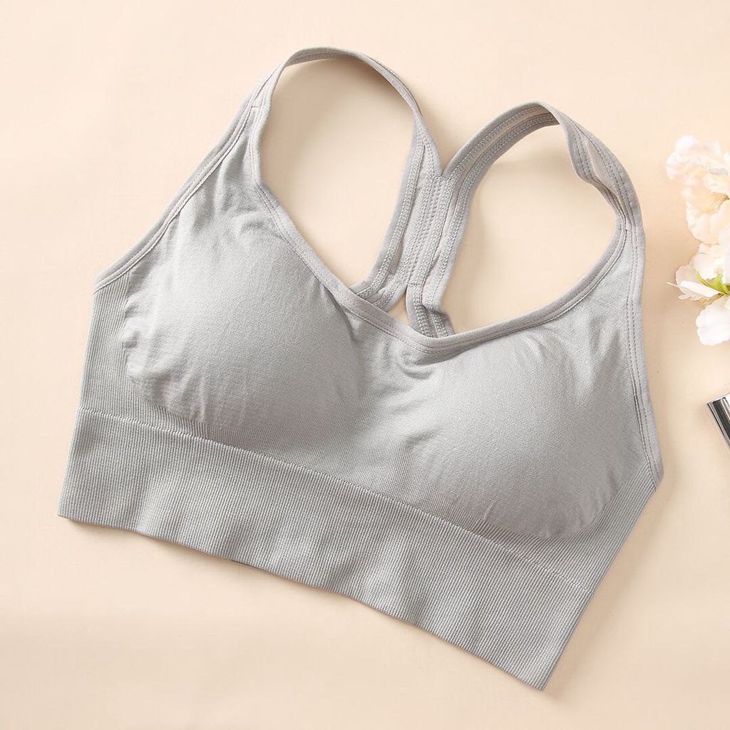 Lovefashion - Sport Bra Gym Bra Olahraga Push Up Wanita Tanpa Kawat Elastis Sexi Import BRA57