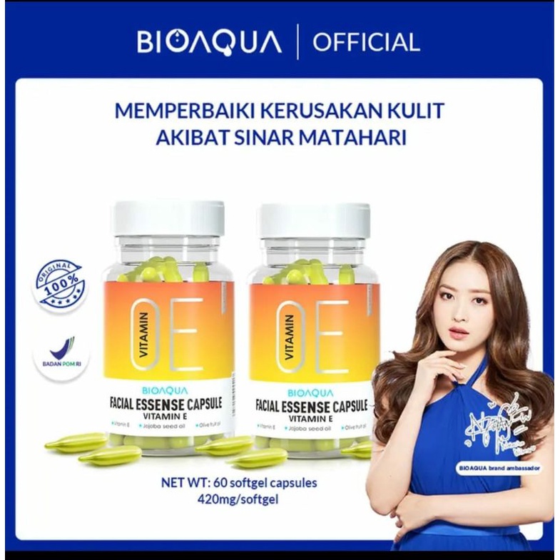 [BPOM] Serum Wajah BIOAQUA Vitamin Fecial isi 60