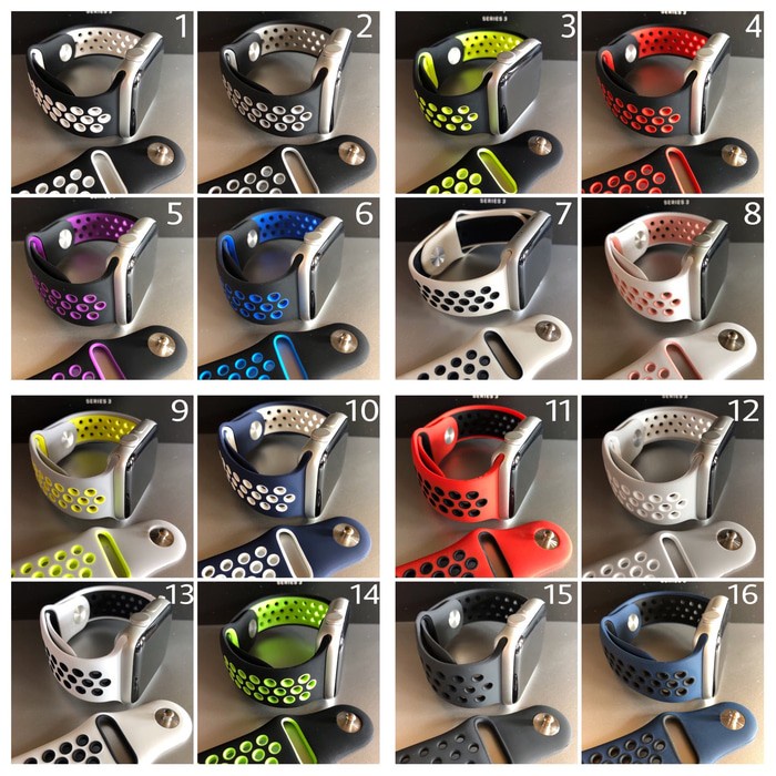 Wristband Apple Watch Series 4/5 42Mm 44Mm Nike Strap Replacement Wristband