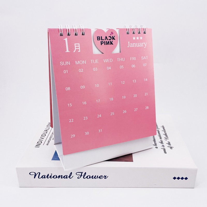 2023 Desk Calendar black pink STRAYKIDS KPOP wall calendar Jisoo Jennie Rose Lisa Blink BP