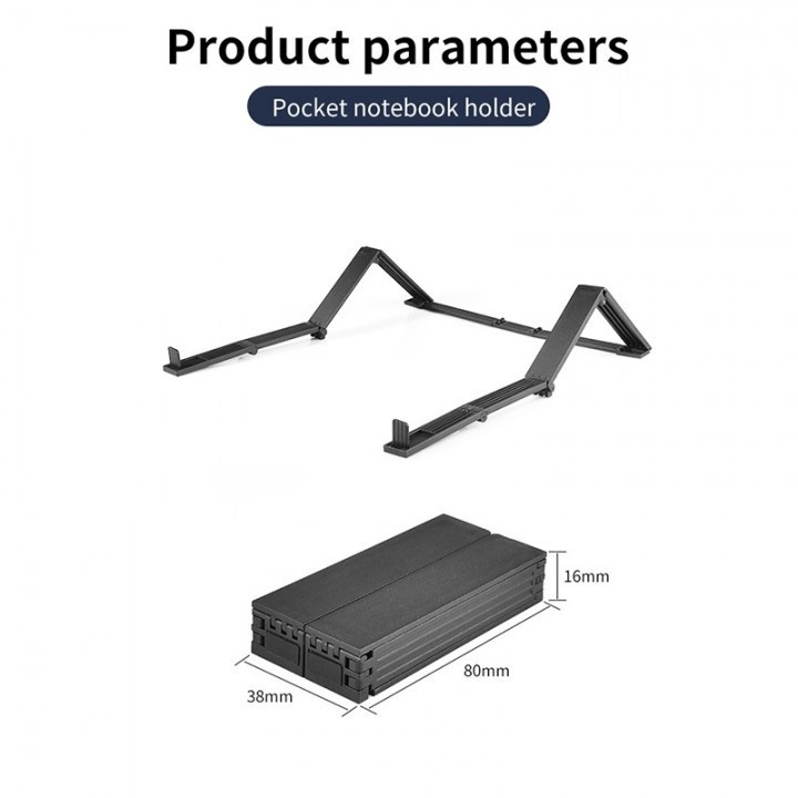 117 FB01 - Portable Folding Bracket - Dudukan Laptop Portabel Bisa Dilipat